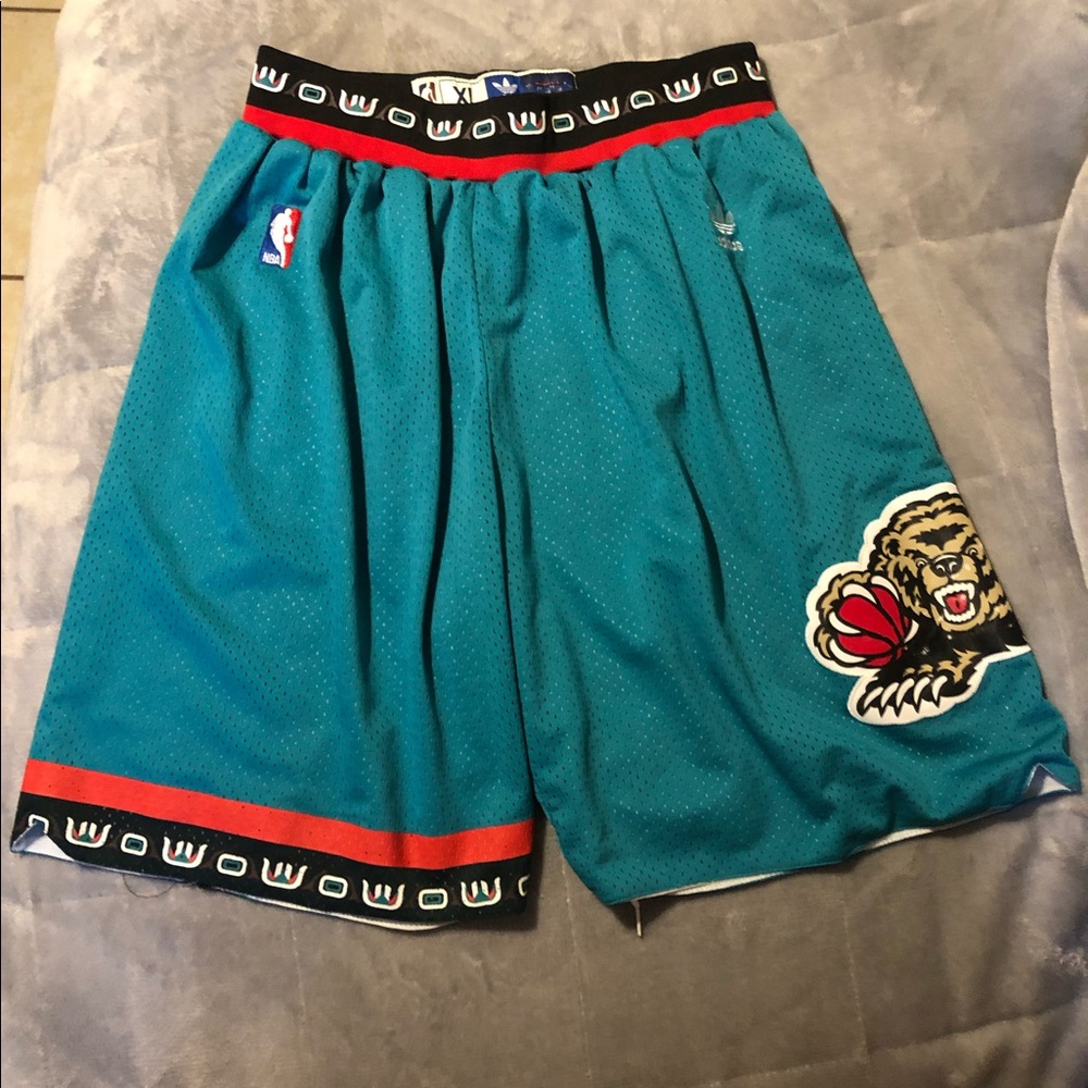 Adidas Throwback Memphis Grizzlies B-ball Shorts